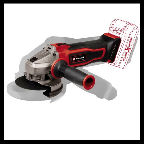 Einhell Power X-Change TE-AG 18/115 Q Li Solo 4431165 Akkus sarokcsiszoló 115 mm 18 V 2. kép