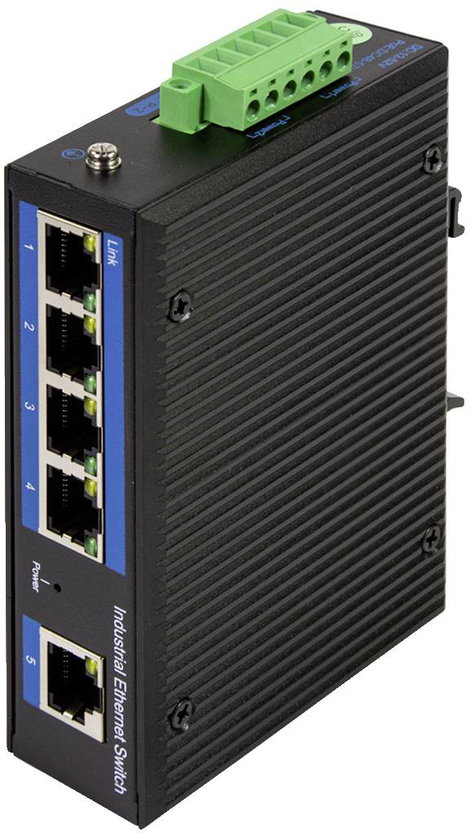 LogiLink NS200 Ipari Ethernet switch 5 port 10 / 100 MBit/s 10. kép