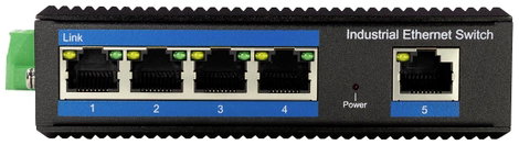 LogiLink NS200 Ipari Ethernet switch 5 port 10 / 100 MBit/s 4. kép