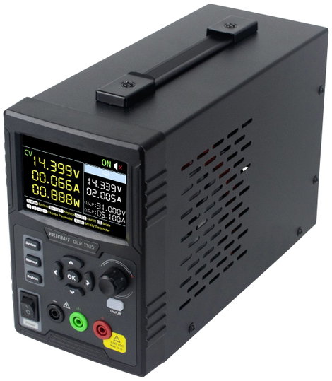 Szabályozható labortápegység 1x 0 - 30 V 0 - 5 A 150 W, VOLTCRAFT DLP-1305 8. kép
