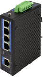 LogiLink NS202 Ipari Ethernet switch 5 port 10 / 100 / 1000 MBit/s 10. bélyegkép
