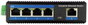 LogiLink NS202 Ipari Ethernet switch 5 port 10 / 100 / 1000 MBit/s 4. bélyegkép