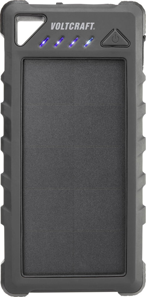 Napelemes powerbank max. 280 mA 16000 mAh, VOLTCRAFT VC-SL16000 VC-11946675 3. kép