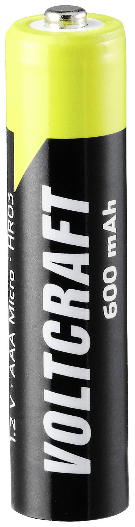 VOLTCRAFT Endurance Mikroakku NiMH 600 mAh 1.2 V 4 db 2. kép