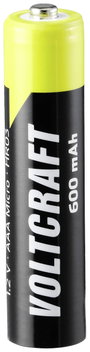 VOLTCRAFT Endurance Mikroakku NiMH 600 mAh 1.2 V 4 db 2. bélyegkép
