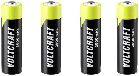 VOLTCRAFT Endurance Ceruzaakku NiMH 2000 mAh 1.2 V 4 db