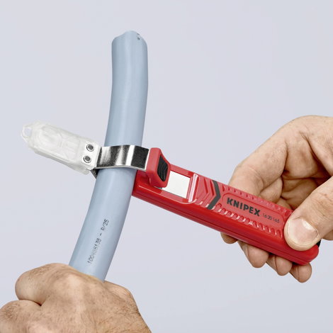 Huzalcsupaszító szerszám 165 mm, Ø 8-28 mm, Knipex 16 20 165 SB 10. kép