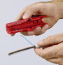 Knipex 16 85 125 SB kábelcsupaszoló, blankoló hosszvágó pengével 8/13 mm 0.2/4 mm² 10. bélyegkép