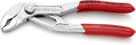 Knipex Cobra Hightech vízpumpafogó 120 mm/27 mm 87 03 125 8. kép