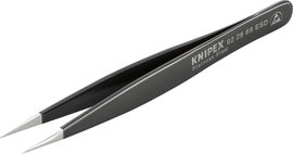 ESD precíziós csipesz 130 mm, rozsdamentes, Knipex 92 28 69 ESD