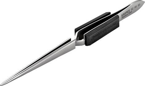 Keresztcsipesz markolattal, 160 mm, egyenes, Knipex 92 95 89