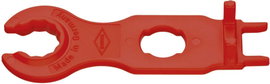Knipex 97 49 66 2 Tömszelence szerelő szerszám MC4 (Multi-Contact) szolár dugós csatlakozóhoz