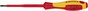 VDE egyenes csavarhúzó, penge szélesség: 4 mm, Knipex 98 20 40 bélyegkép