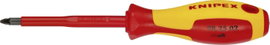 VDE kereszt csavarhúzó 212 mm, PZ 2, Knipex 98 25 02