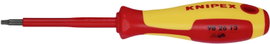 VDE torx csavarhúzó, T15, Knipex 98 26 15