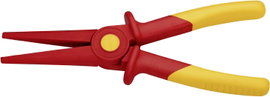 VDE félkerek csőrű műanyag fogó 220 mm, Knipex 98 62 02