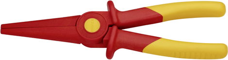VDE félkerek csőrű műanyag fogó 220 mm, Knipex 98 62 02 2. kép