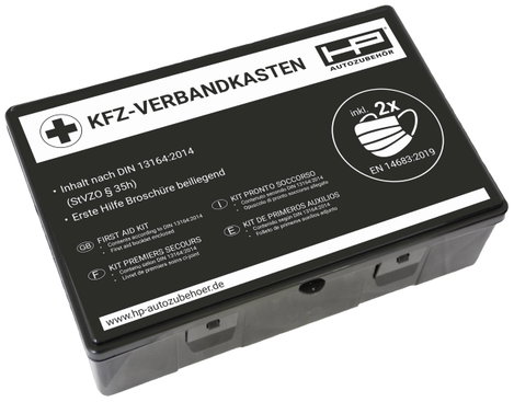 HP Autozubehör 10048 Elsősegély láda Busz, Személygépkocsi, Szabadidő, SUV, Lakókocsik, Furgon, Épít
