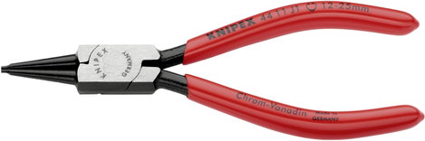 Belső seegergyűrű fogó 140 mm, 12-25 mm, egyenes, Knipex 44 11 J1 2. kép
