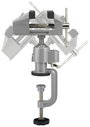 TOOLCRAFT Satu TO-7565019 Pofa szélesség: 78 mm Szorítási szélesség (max.): 50 mm 3. bélyegkép