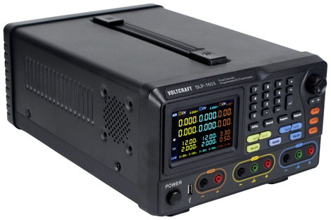 Szabályozható labortápegység 60 V/AC 3 A 378 W RS-232, USB, LAN, Voltcraft DLP-3603 5. kép