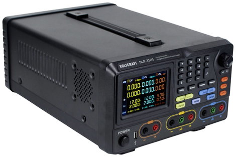 Szabályozható labortápegység 30 V 3 A 198 W, RS-232, USB, LAN, Voltcraft DLP-3303 5. kép