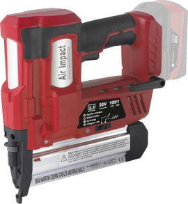 TOOLCRAFT TO-7427298 Akkus szögbelövő akkus lámpával, akku nélkül, töltő nélkül