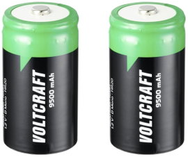 VOLTCRAFT Endurance Góliátakku NiMH 9500 mAh 1.2 V 2 db