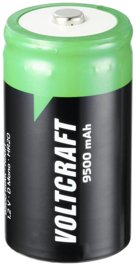 VOLTCRAFT Endurance Góliátakku NiMH 9500 mAh 1.2 V 2 db 2. kép