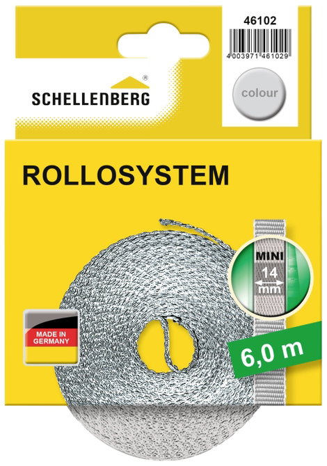 Schellenberg 46102 Redőnygurtni Alkalmas Schellenberg mini 2. kép