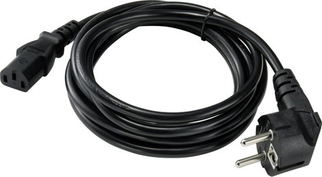 Sygonix SY-5043450 Hidegkészülékek Csatlakozókábel Fekete 3.00 m 2. kép