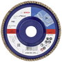 Bosch Accessories 2608601276 X431 Felületcsiszoló korong Ø 125 mm Furat átmérő 22.33 mm Acél 1 db bélyegkép