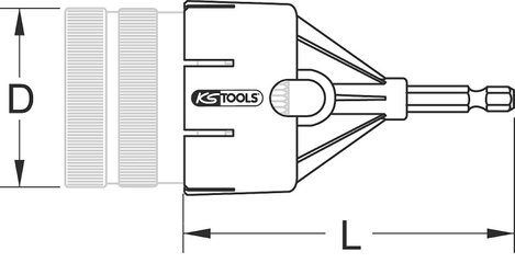 Cső sorjátlanító KS Tools 1053005 1 db 3. kép