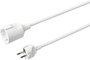 Sygonix SY-4872634 Áram Hosszabbítókábel 16 A Fehér 3.00 m H05VV-F 3G 1,5 mm² bélyegkép