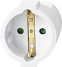 Sygonix SY-4872634 Áram Hosszabbítókábel 16 A Fehér 3.00 m H05VV-F 3G 1,5 mm² 3. bélyegkép