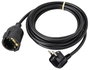 Sygonix SY-4872632 Áram Hosszabbítókábel 16 A Fekete 3.00 m H05VV-F 3G 1,5 mm² bélyegkép