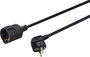 Sygonix SY-4872632 Áram Hosszabbítókábel 16 A Fekete 3.00 m H05VV-F 3G 1,5 mm² 2. bélyegkép