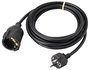 Sygonix SY-4872636 Áram Hosszabbítókábel 16 A Fekete 5.00 m H05VV-F 3G 1,5 mm² 3. bélyegkép