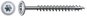 SPAX 251010800805 Facsavar 8 mm 80 mm Torx, E TORX Acél Galvanikusan cinkezett 50 db bélyegkép