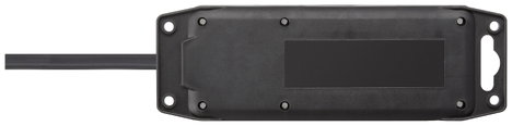 Sygonix SY-5145338 Hálózati elosztó Fekete, Zöld Védőérintkezős 1 db 3. kép