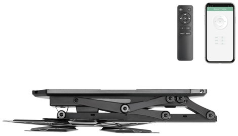 SpeaKa Professional TV mennyezeti tartó elektromosan motorizált, Dönthető, Vezérlés alkalmazáson ker 6. kép