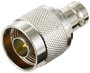 TRU COMPONENTS TC-9903040 N adapter N dugó - BNC aljzat 1 db bélyegkép