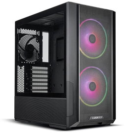 Lian Li LANCOOL 216RX Midi torony Ház, Gaming doboz Fekete