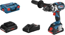 Bosch Professional GSB 18V-110 C 2 sebességfokozat-Akkus ütvefúró-csavarozó 2. akkuval, Töltővel, Ho