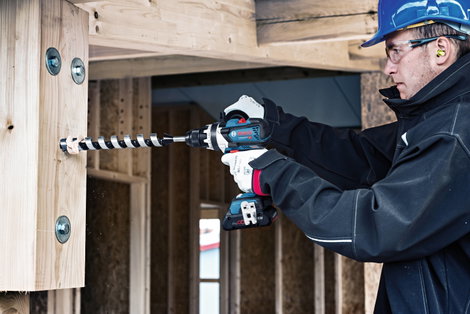 Bosch Professional GSB 18V-110 C 2 sebességfokozat-Akkus ütvefúró-csavarozó 2. akkuval, Töltővel, Ho 2. kép