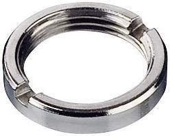 Potméter rögzítő anya M10x0,75, fém, kerek, COM-KNOBS és TOP-KNOBS gombokhoz 20 mm-ig, OKW