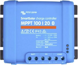 Victron Energy SmartSolar MPPT 100/20 (up to 48V) Retail Napelem töltésszabályozó MPPT 48 V 20 A