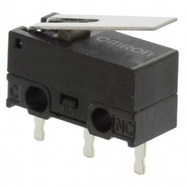 Omron D2F-01L-T Mikrokapcsoló 30 V/DC 0.1 A 1 x BE/(BE) 1 db csomag