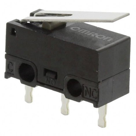 Omron D2F-01L-T Mikrokapcsoló 30 V/DC 0.1 A 1 x BE/(BE) 1 db csomag