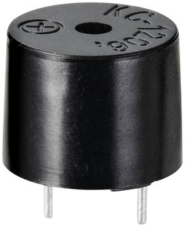 TRU COMPONENTS TC-10302736 Jeladó Zajkibocsátás: 85 dB Feszültség: 3 V Tartós hangjel 1 db